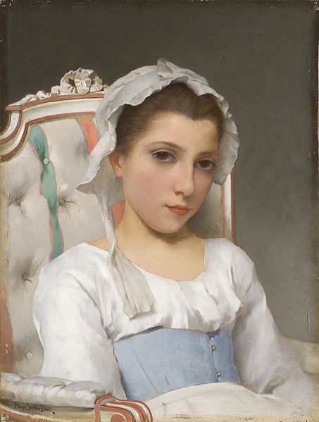 Portrait of a young girl